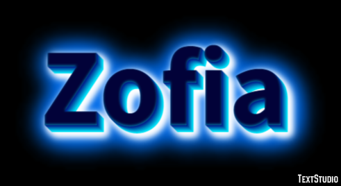 Zofia Efekt tekstowy