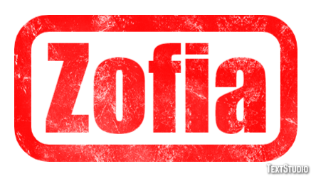 Zofia Efekt tekstowy