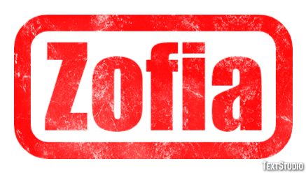 Zofia Efekt tekstowy