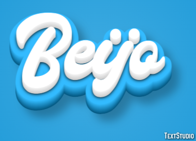 Beijo Text effect