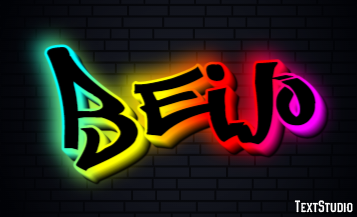 Beijo Text effect