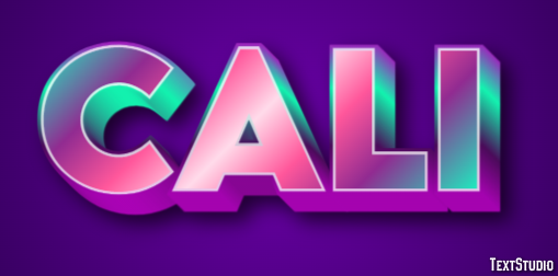 Cali Efekt tekstowy
