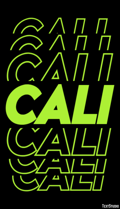 Cali Efekt tekstowy