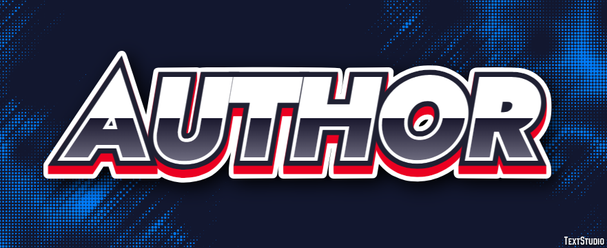 Author Text Effect