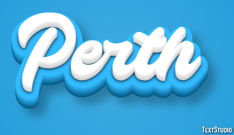 Perth Effetto testo