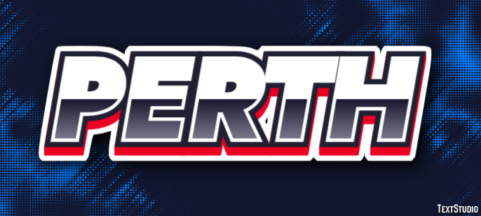 Perth Effetto testo