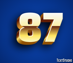 87 Text Effect
