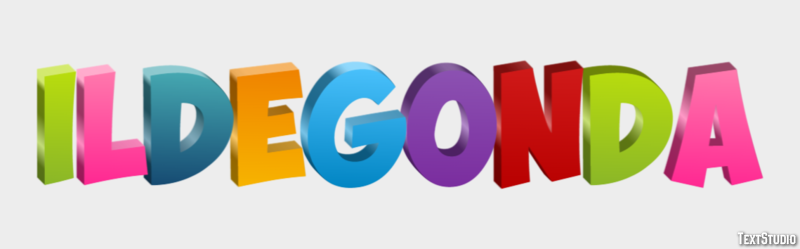 Ildegonda Efecto de Texto