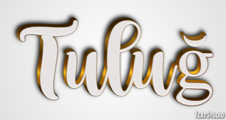 Tuluğ Efecto de Texto