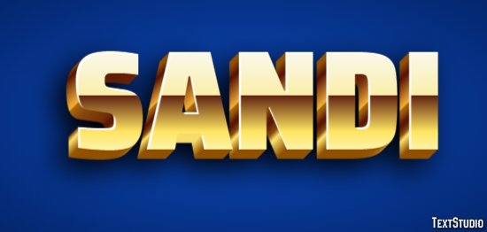 Sandi Texteffekt
