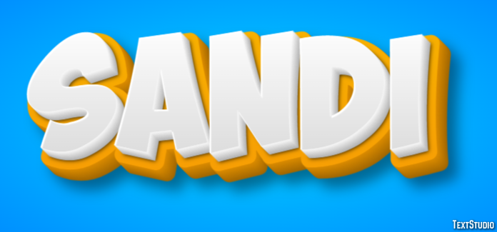 Sandi Texteffekt