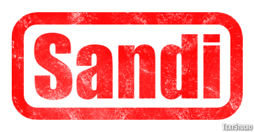 Sandi Texteffekt