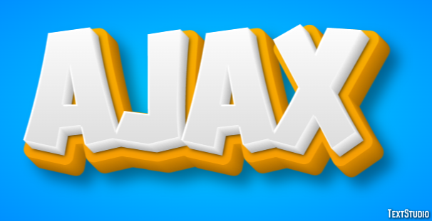 Ajax Text Effect