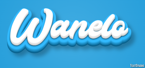 Wanelo Text Effect