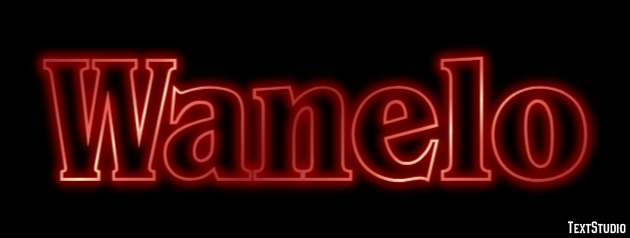 Wanelo Text Effect