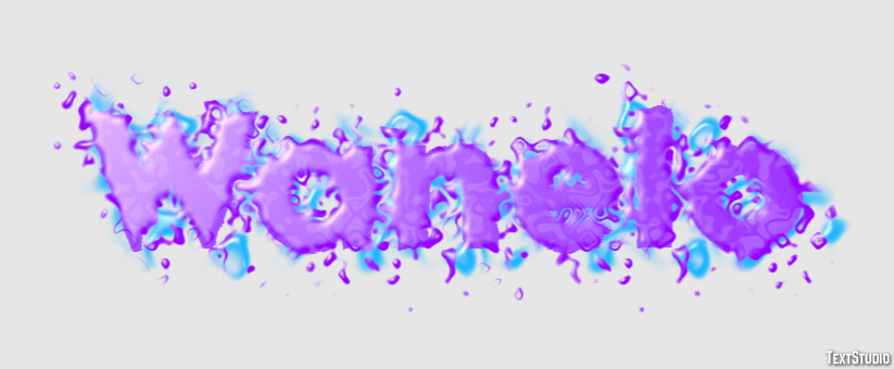 Wanelo Text Effect
