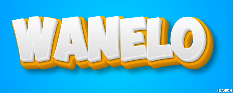 Wanelo Text Effect