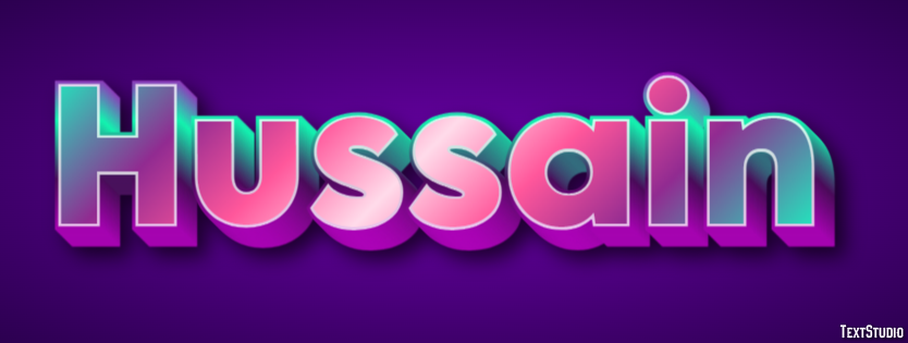 Hussain Efecto de texto