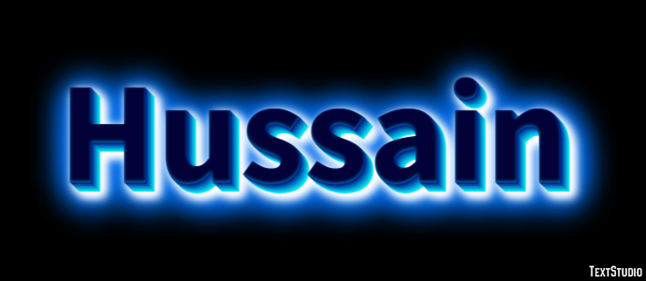 Hussain Efecto de Texto