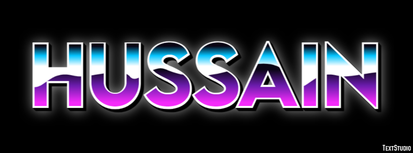 Hussain Efecto de texto