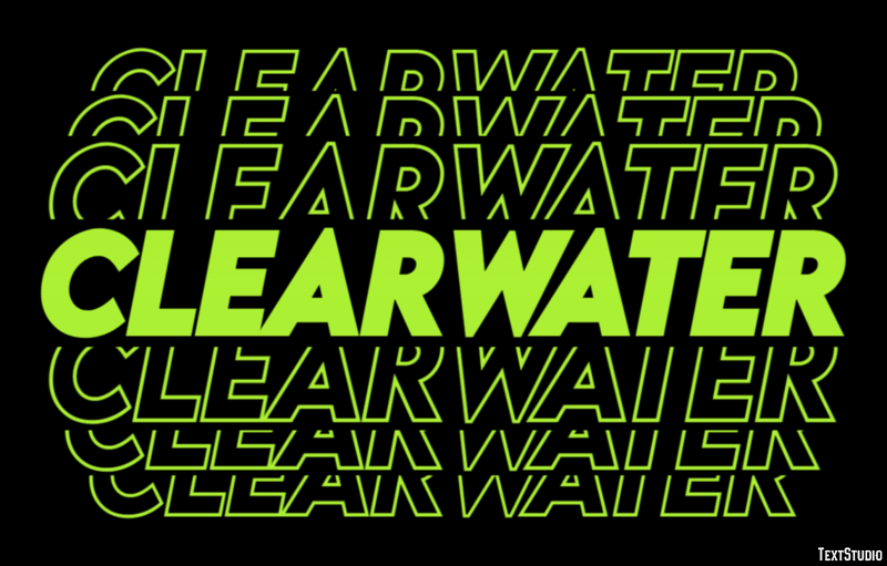 Clearwater Efekt tekstowy