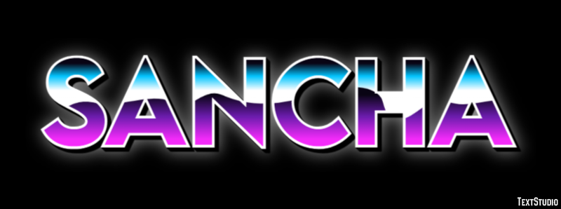 Sancha Texteffekt