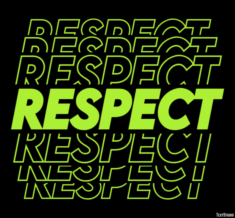 Respect Metin Efekti