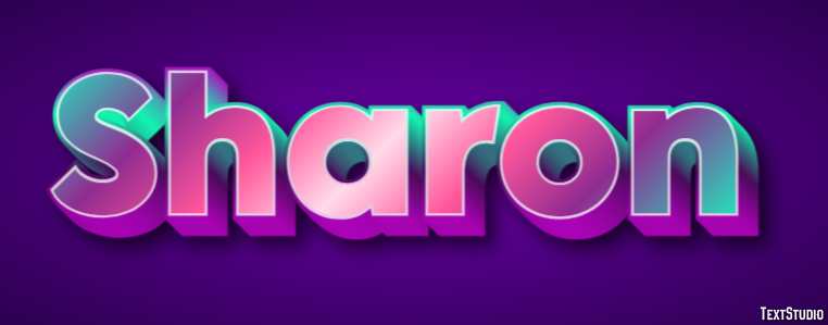 Sharon Text Effect