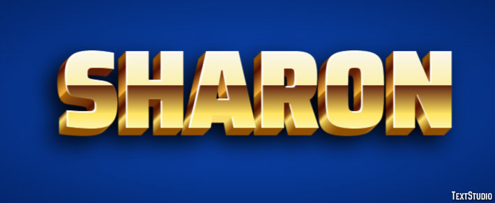 Sharon Text Effect