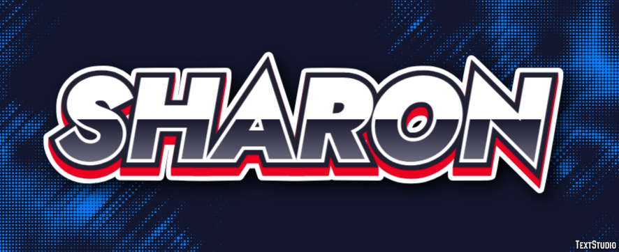 Sharon Text Effect