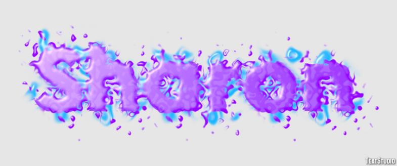 Sharon Text effect