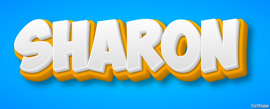 Sharon Text Effect
