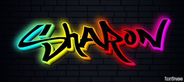 Sharon Text effect