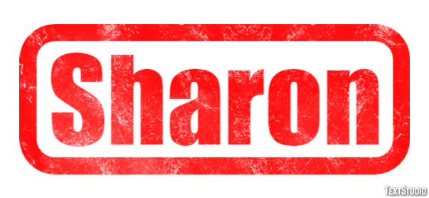 Sharon Text effect