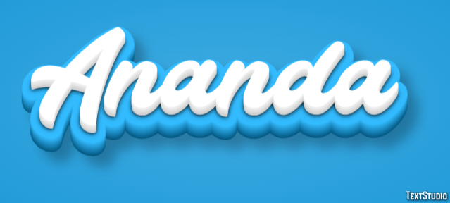 Ananda Text Effect