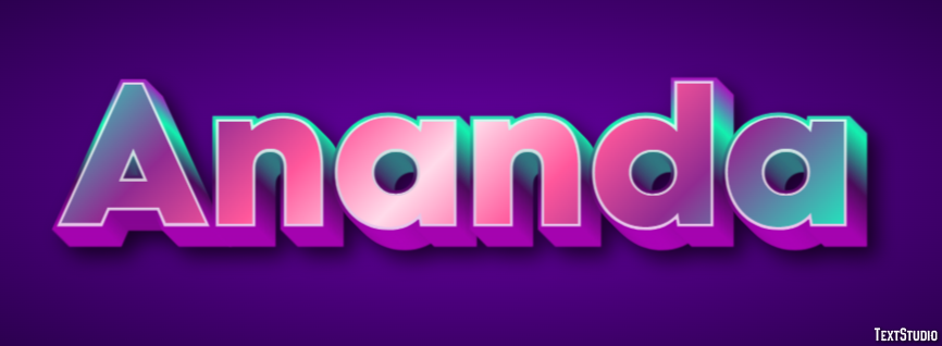 Ananda Text Effect