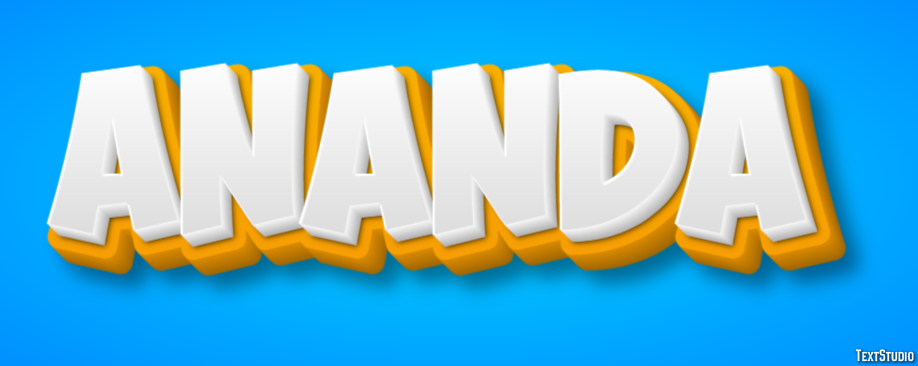 Ananda Text Effect