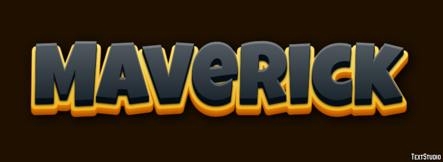 Maverick Efekt tekstowy