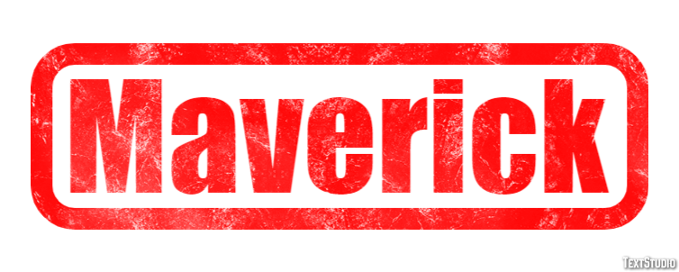 Maverick Effet de Texte