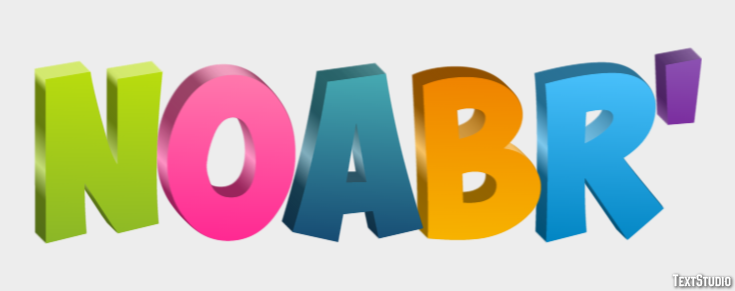 Ноябрь Texteffekt