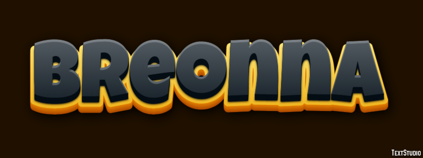 Breonna テキスト効果