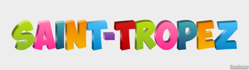 Saint-Tropez Effet de Texte