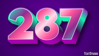 287 Text Effect
