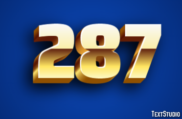 287 Text Effect