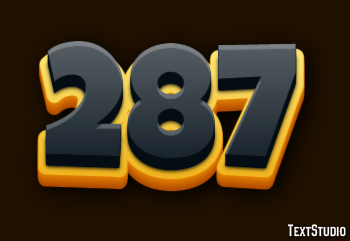287 Text Effect