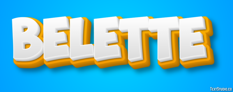 Belette Effet de Texte