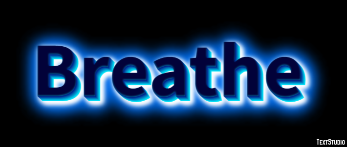 Breathe Text Effect