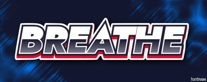 Breathe Text effect