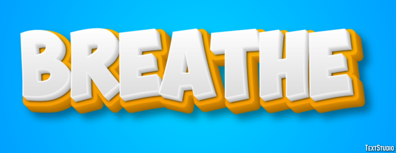 Breathe Text Effect