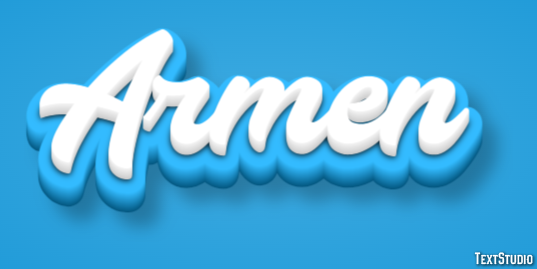 Armen Text Effect